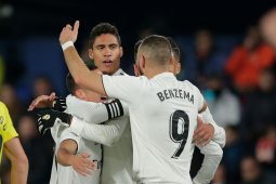 Madrid ditahan imbang Villarreal 2-2