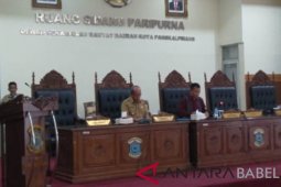 Wali Kota Pangkalpinang sampaikan tiga Raperda