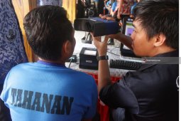 Warga Binaan Lapas Madiun Lakukan Perekaman KTP Elektronik