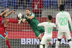 Arab Saudi pastikan tempat di fase gugur setelah taklukkan Lebanon
