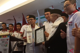 Kaum santri dan generasi milenial deklarasi dukung Jokowi Ma'ruf