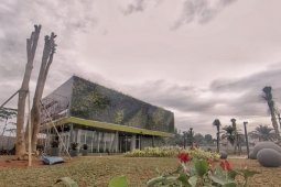 Pembangunan alun-alun Depok capai 98 persen