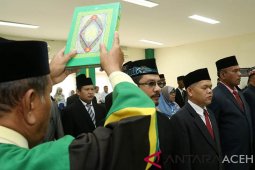 Rektor UIN Ar-Raniry lantik 25 pejabat baru
