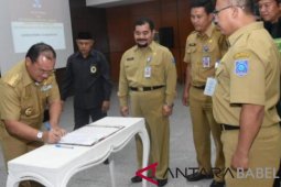 Gubernur Babel lantik 34 pejabat administrator-pengawas