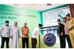 Gedung Pusat Kemanusiaan Jabar di Soreang diresmikan