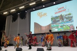 Kalsel pamerkan kain sasirangan di Helsinki