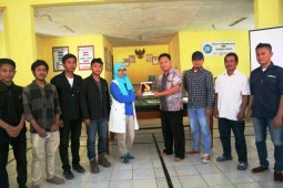 Mahasiswa KKN PPM Itera Buat Maket Desa Hanura