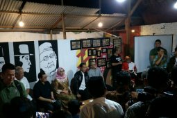 Presiden Jokowi bertemu generasi milenial di Tulungagung