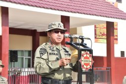 Kapolda Jambi buka latihan pratugas Brimob  ke Papua