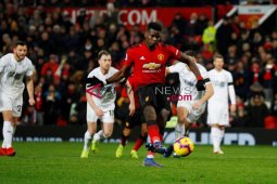 Rangkaian kemenangan Solskjaer berakhir, MU ditahan Burnley 2-2