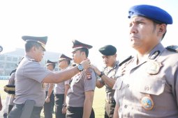 Sebanyak 1.005 personel Polda Kalbar naik pangkat