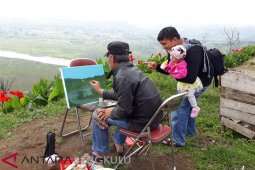 Puluhan perupa kenalkan objek wisata Bengkulu