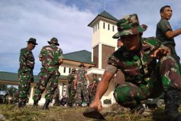 Prajurit Kodam I/BB Bakti Rohani Natal Oikumene