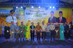 10 stand terbaik HUT Kabupaten Langkat terima hadiah