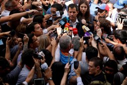 Istri pemimpin oposisi Venezuela temui Wapres AS