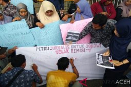 Wartawan Lhokseumawe serukan cabut remisi Susrama