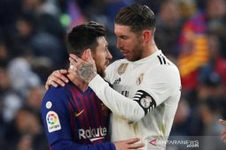 Liga Spanyol: Ramos ajak Messi tinggal di rumahnya jika gabung Madrid