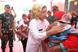 Bupati Serang Pastikan 290 Bangunan Terdampak Tsunami Diperbaiki