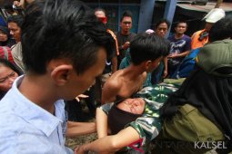 kebakaran di kawasan Pelambuan