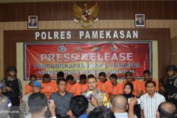 Polres Pamekasan Tangkap 11 Tersangka Narkoba