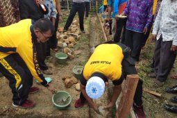 Masyarakat Sipirok apresiasi Polres Tapsel bedah rumah ibadah