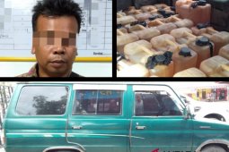 Polres HST tangkap pelaku pembawa bensin 850 liter