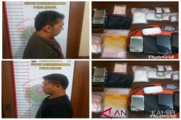 Dua pengedar ditangkap dengan 146,50 gram sabu-sabu
