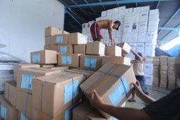Distribusi Surat Suara Di Pamekasan