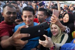 Sandiaga Uno optimistis peluang menang di Jawa Tengah