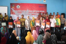 Bupati Batola : Bantuan PKH tersalurkan rp65 miliar