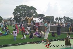 Alun-alun Cianjur jadi tempat wisata favorit baru