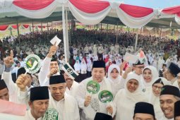 Ribuan Kiyai-Santri Hadiri Deklarasi JKSN Lampung