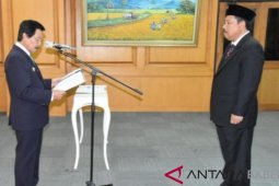Wagub Babel lantik Saparuddin sebagai Dirut PT Bumi Babel Sejahtera
