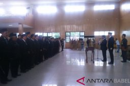 Bupati lantik 166 pejabat di lingkungan Pemkab Belitung
