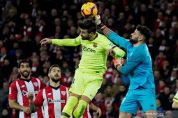Gagal menang atas Bilbao, Barcelona diburu rivalnya Real Madrid