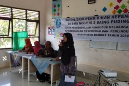 DP2KBP3A Bangka lakukan pencegahan pernikahan usia dini