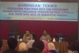 Wabup Bangka minta peraturan desa akuntabel