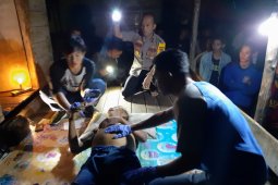 Polisi Bangka Tengah identifikasi penemuan mayat di kebun