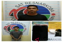 Pelaku narkoba sempat berupaya kabur saat hendak ditangkap