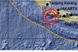 Gempa magnitudo 5,2 guncang Pandeglang tidak berpotensi tsunami