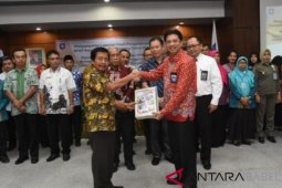 Wagub Babel terima laporan hasil pengawasan BPKP tahun 2018