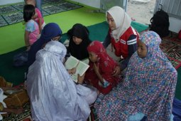 Hilangkan trauma korban bencana dengan pengajian rutin