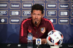 Diego Simeone antara optimistis dan realistis merebut gelar Liga Spanyol