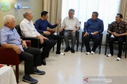 PM Singapura dan wakilnya menjenguk Ibu Ani Yudhoyono