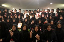 Muslim Milenial Bersatu Jatim Dideklarasikaan Dukung Jokowi-Ma'ruf