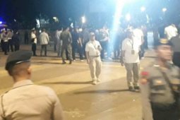 Ledakan terdengar di dekat lokasi debat capres