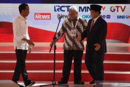 Polisi kawal nonton bareng debat capres di Jambi