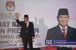 Prabowo berangkat ke Hotel Sultan