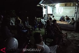Warga terdampak PLTU Bengkulu nobar debat pilpres tema energi