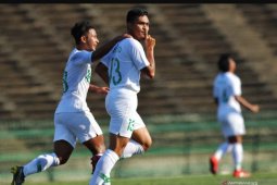 Timnas Indonesia U-22 bermain imbang 1-1 kontra Myanmar di laga perdana